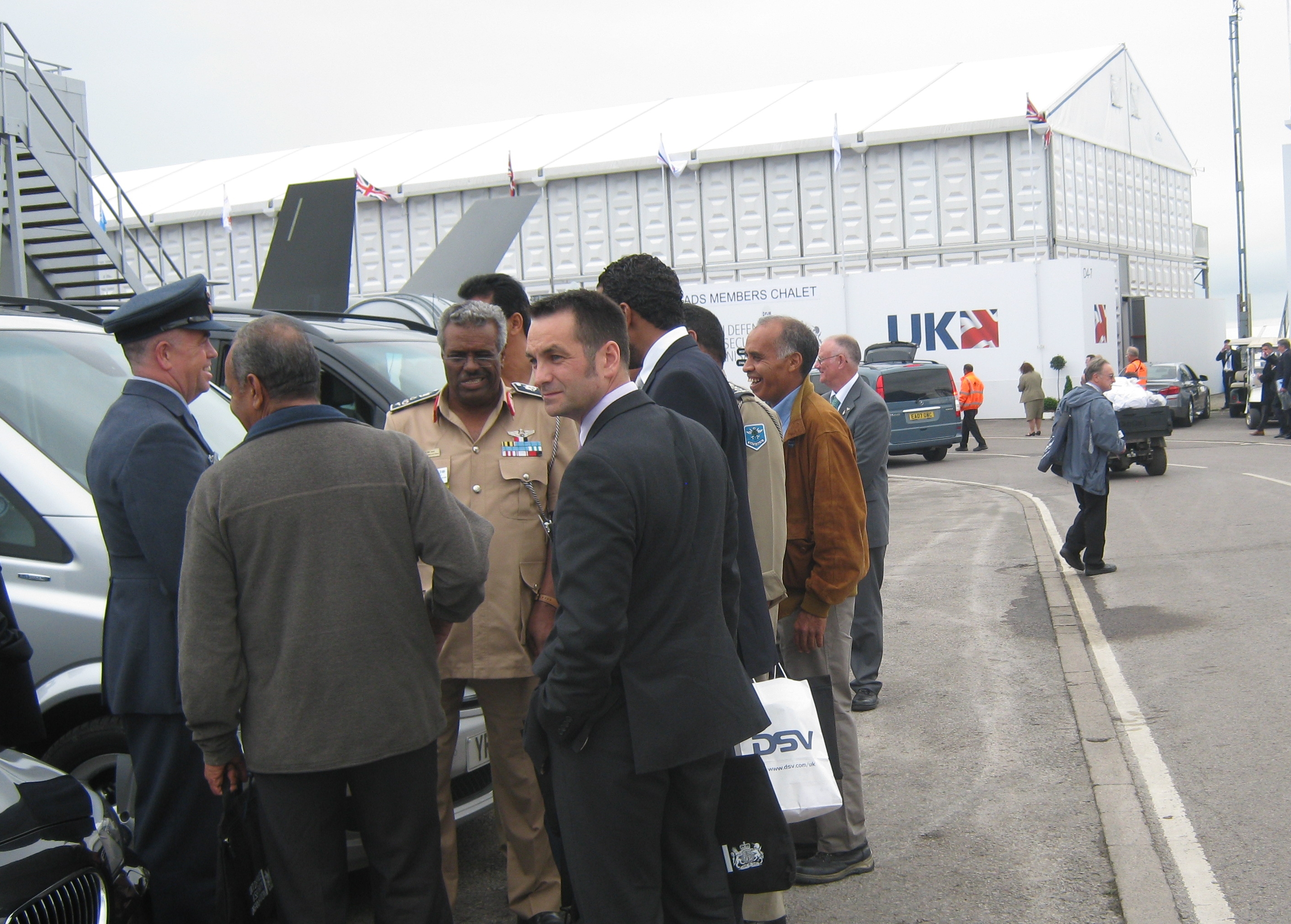 Libyan military delegation