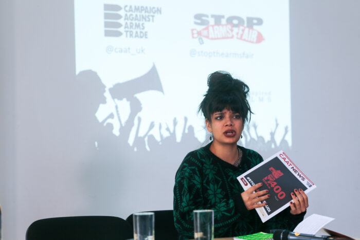 Activist poet Shareefa Energy opens It Starts Here event with speech
