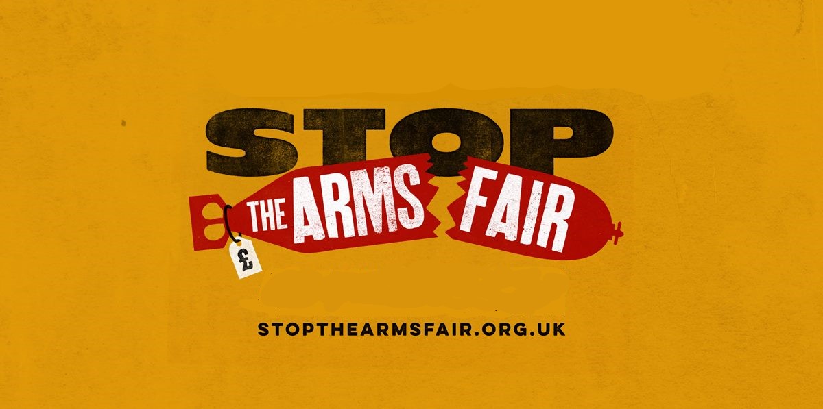 Stop the Arms Fair logo