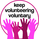Keep Volunteering Voluntary logo
