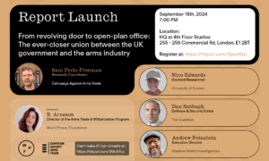 The flyer for the event and a link to it on YouTube.