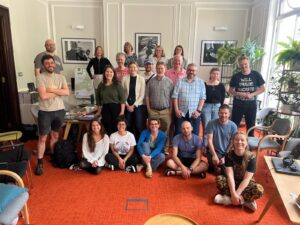 Attendees at the European Network Against Arms Trade.